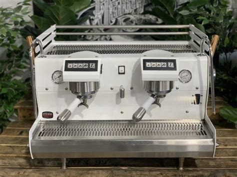 Synesso Sabre 2 Group White Coffee Machine Warehouse