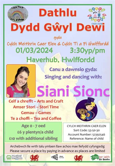 Celebrating Dydd G Yl Dewi Saint Davids Day Y Mentrau Iaith