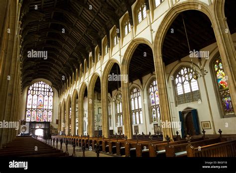 Inside St Marys Church At Bury St Edmunds Suffolk Uk Stock Photo Alamy