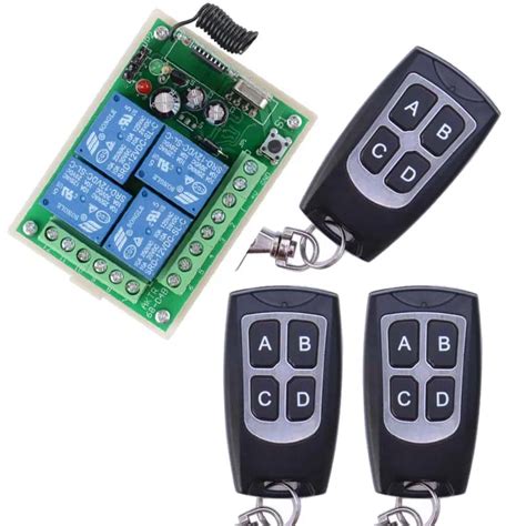 New V Ch Channel Mhz Wireless Remote Control Switch With