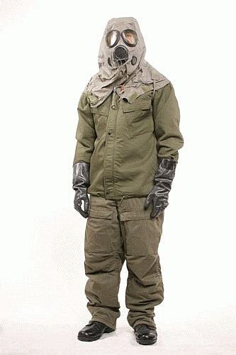 New Us Army Od Chemical Protective Suit