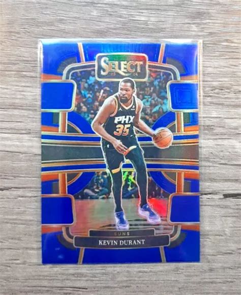 Kevin Durant Select Concours Bleu Holo Prizm Phoenix Suns Eur