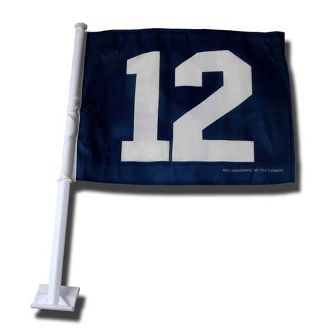 Seattle Seahawks 12th Man Car Flag | World of Windsocks