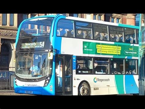 Full Route Journey Arriva Northumbria 54 Newcastle Whitley Bay 11300