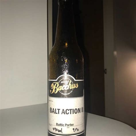 Balt Action Bacchus Brewing Co Untappd