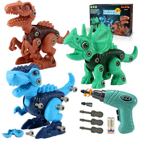 Buy Free To Fly Kids Toys Stem Dinosaur Toy Take Apart Toys For Kids 3