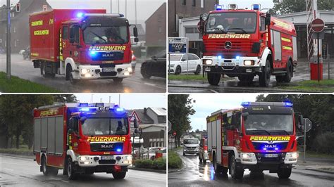 Ankommende FFler Gesamtwehralarm Einsatzfahrten Der Feuerwehr