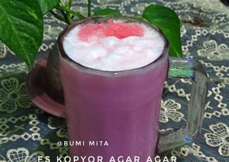 Resep Es Kopyor Agar Agar 118 By Bumi Oleh Bumi Mita Cookpad