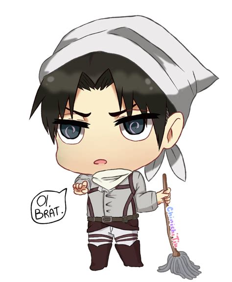 Commission Snkchibi Levi Ackerman By Invokersama On Deviantart