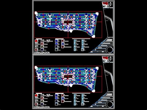 Plano De Senalizacion De Fraccionamiento En Autocad Librer A Cad