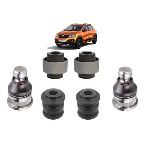 Kit Pivo Bucha Bandeja Balan A Renault Kwid Todos Shopee Brasil