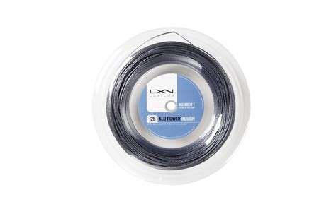 Luxilon Alu Power Rough L Tennis String M Reel Silver