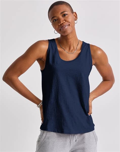 Hanes Originals Womens Tank Top Tri Blend