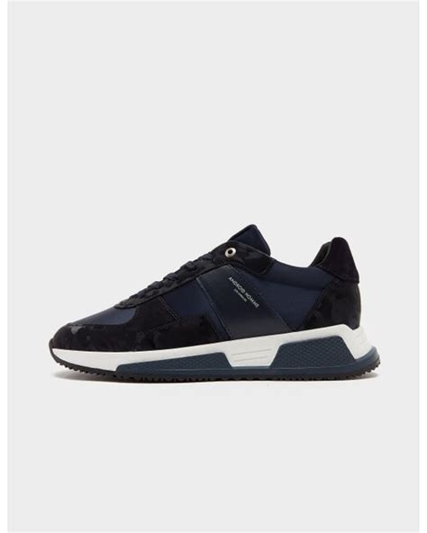 Android Homme Suede El Matador Camo Trainers Blue For Men Lyst