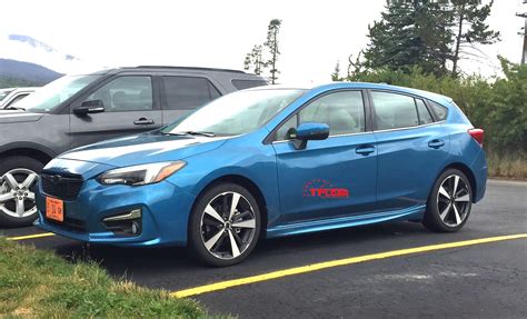 Spied In The Wild 2017 Subaru Impreza Hatchback Tflcar