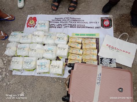 Cops Seize Shabu Worth P M In Cebu Bust Suspect Nabbed Inquirer News