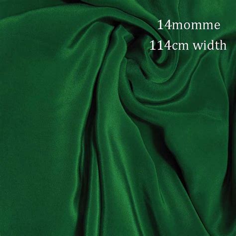 Sample Yards Meters Pure Silk Fabric Crepe De Chine 45 Wide 14momme