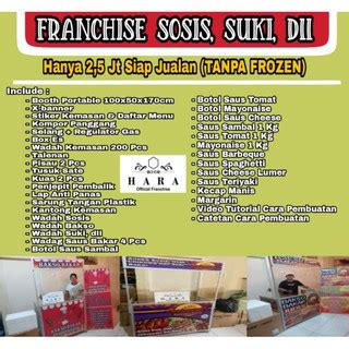 Jual Franchise Paket Usaha Makanan Murah Aneka Frozen Bakso Sosis