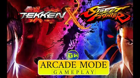 Street Fighter X Tekken Arcade Mode Gameplay Complete YouTube