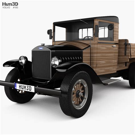 Volvo LV4 Truck 1932 3D model - Download Truck on 3DModels.org