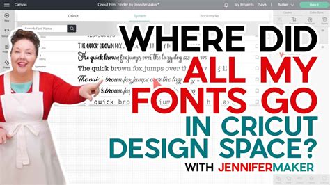 Cricut Font Help Wheres My Font In Design Space In The New Update 🆕