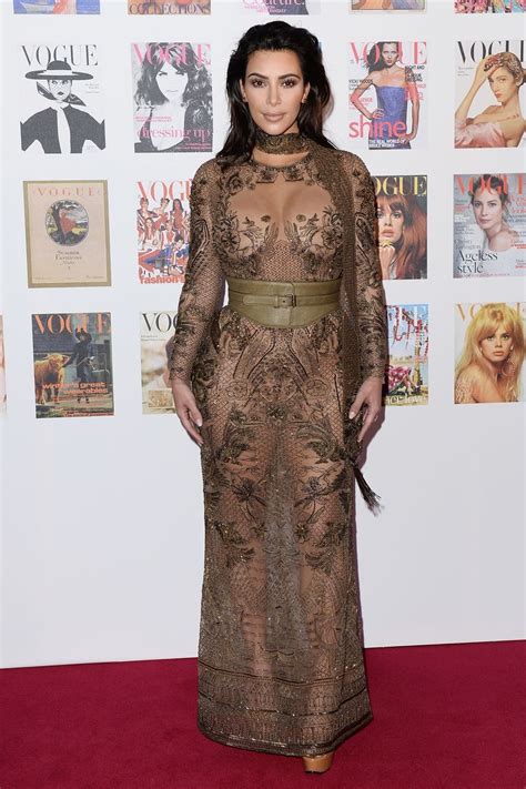 Kim Kardashian West S Most Naked Dresses Kim K S Sexiest Outfits Marie Claire
