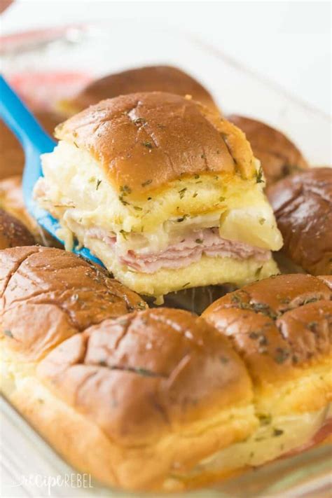 Hawaiian Ham And Pineapple Sliders Recipe Video