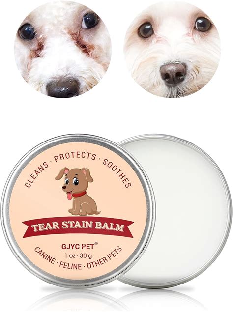 Pet Tear Stain Remover Balm 1 Oz 30g Natural Plant Based Eye Care