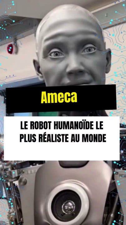 Ameca Le Robot Humano De Le Plus R Aliste Au Monde Vid O Dailymotion