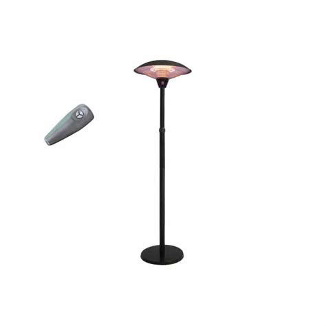 Electric Patio Heater With Height Adjustable and Remote Control (2100W ...