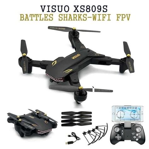 Jual Drone Visuo Battle Shark Quadcopter Wifi Fpv Camera Kamera D