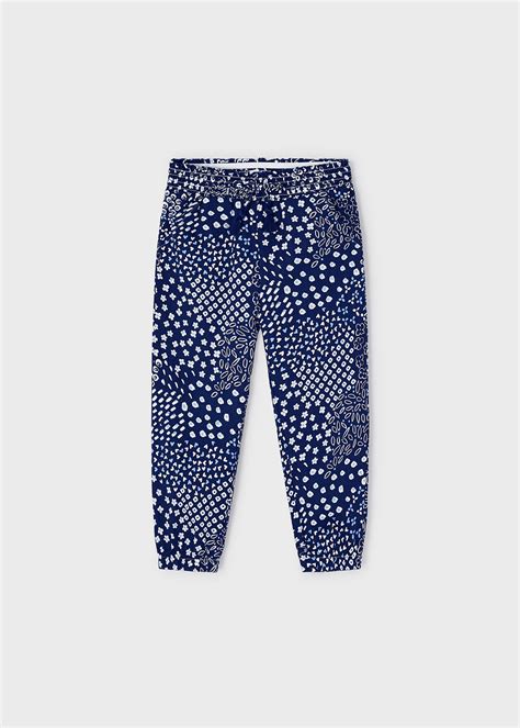 Girls Printed Pants Ink Mayoral