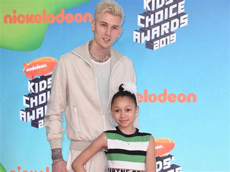 Machine Gun Kelly Took His Rarely Seen Daughter Casie To The Amas For A