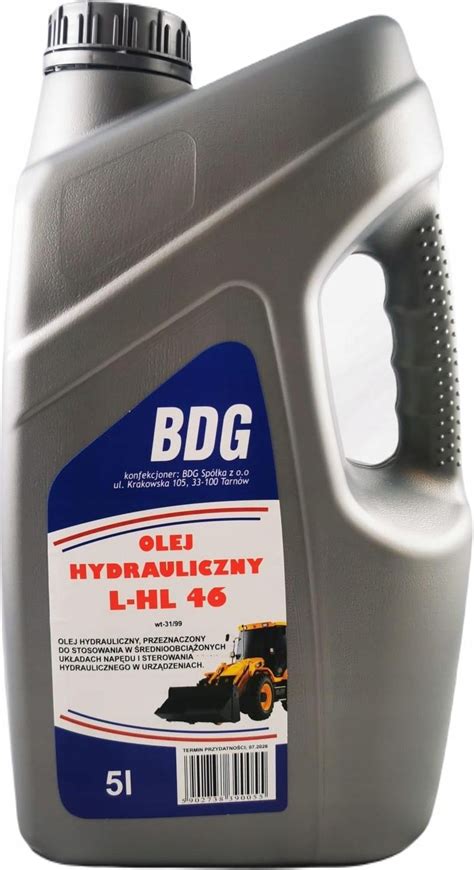 Olej Hydrauliczny Hl L Bdg Gda Sk Opinie I Ceny Na Ceneo Pl