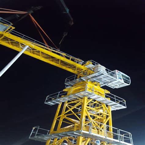 Topless Tower Cranes Sun Max Load 12 Tons Construction Crane Qtp7022