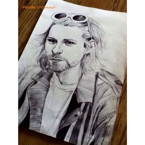 Drawing Of Kurt Cobain Drawings Pencil Drawings Artwork