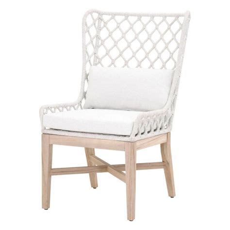 Benjara Off White Fabric Arm Chair With Wingback Bm The Home Depot