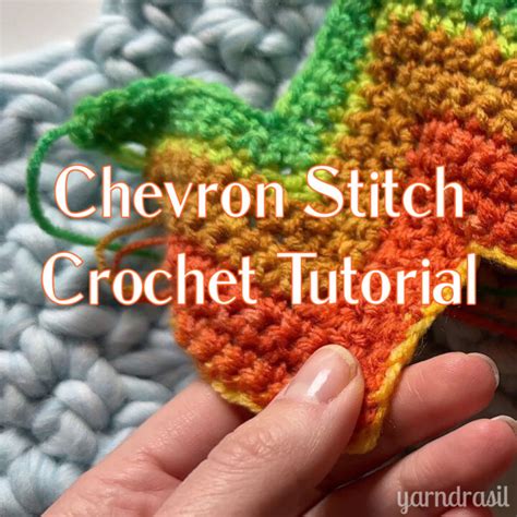 Crochet Chevron Stitch Tutorial - Beginner Crochet Tutorial