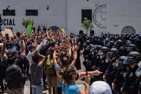 Gov Newsom On George Floyd Protests More National Guard Troops To Be Sent In The New York Times