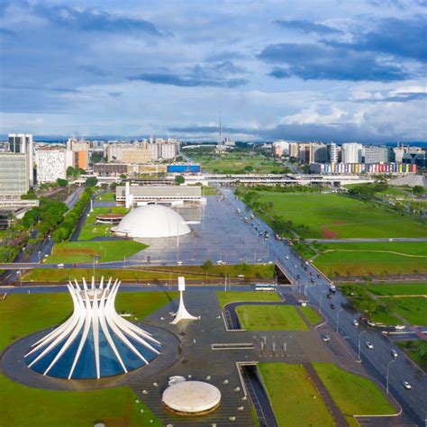 Metropolitan Cathedral Nossa Senhora Aparecida In The Federal District