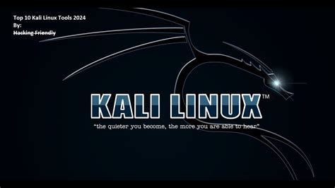 Top 10 Hacking Tools In Kali Linux You Must Know In 2024 YouTube