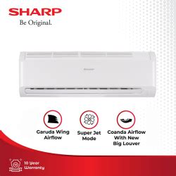 Harga Jual Sharp Ah X Bey Ac Split Pk Inverter Garuda Series Selka Id