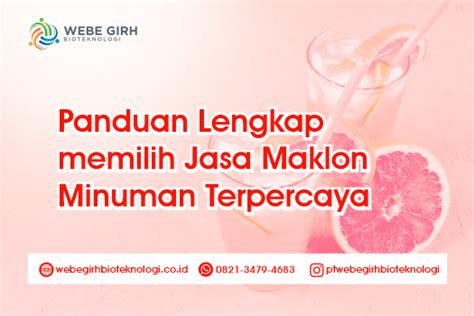 Jasa Produksi Minuman Terbaik Untuk Bisnis Anda