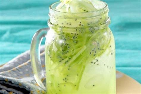 Resep Membuat Es Timun Lontar Minuman Segar Untuk Pencuci Mulut