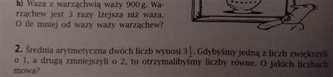 Potrzebuje Pomocy Przy Tym Zadaniu Najlepiej Jak Najszybciej Brainly Pl