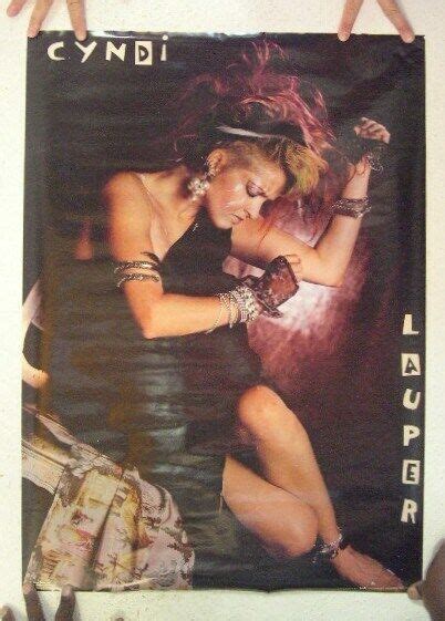 Vintage Cyndi Lauper Cindy Lauper Posters Show Original Title Original