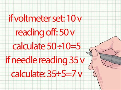 How To Use A Voltmeter Steps With Pictures Wikihow