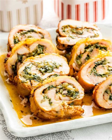 Spinach and Swiss Cheese Stuffed Chicken Thighs - Jo Cooks