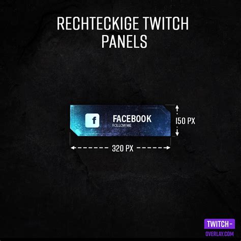 Twitch Panel Size and Dimensions | #1 Twitch-Overlay.com