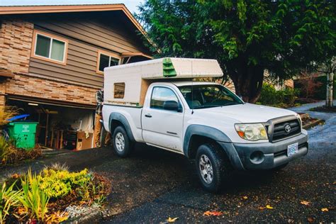 This Diy Tacoma Camper Is Perfect In Slide In Truck Campers